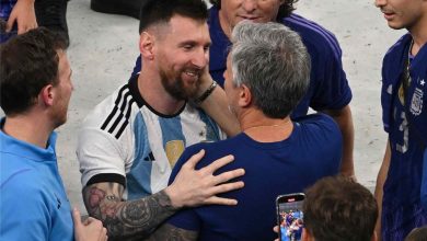 ريال مدريد يواسي ليونيل ميسي في وفاة والده