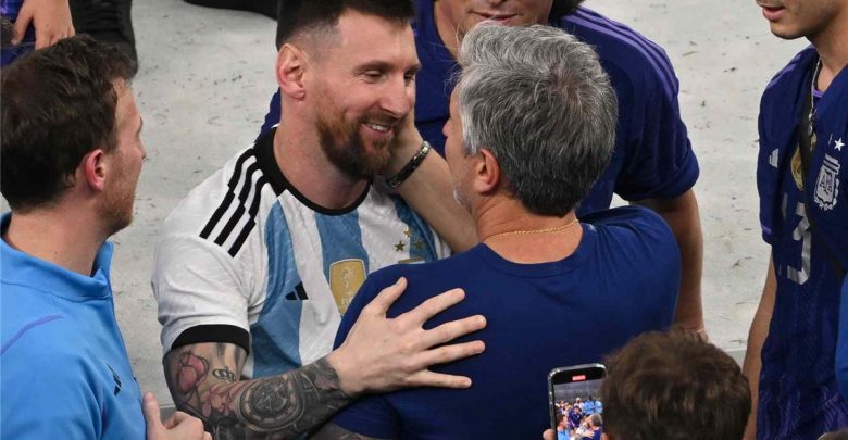 ريال مدريد يواسي ليونيل ميسي في وفاة والده