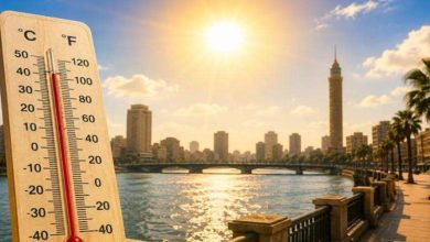 عاجل | الأرصاد تكشف تفاصيل طقس غدًا.. الحرارة تواصل الارتفاع والعظمى 45 درجة