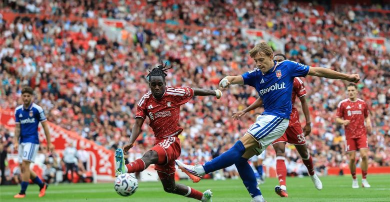 فيديو | ليفربول يختتم ودياته بثنائية أمام كومو استعدادًا لبداية مشواره في الدوري الإنجليزي