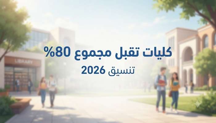 كليات تقبل مجموع 80%.. مؤشرات تنسيق علمي علوم 2026