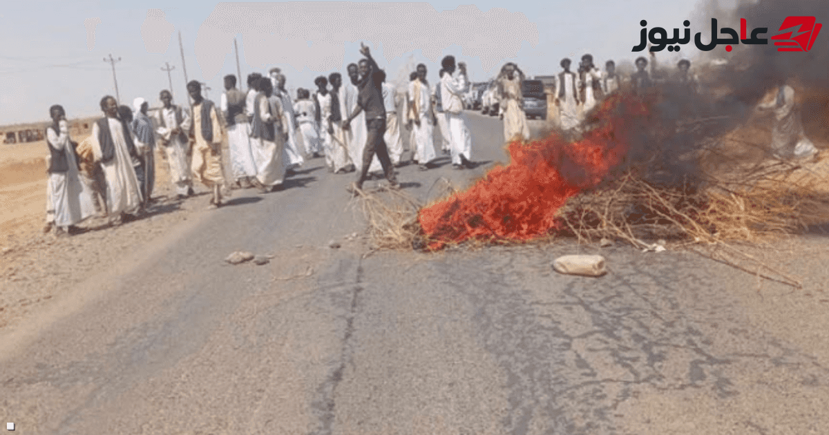 احتجاجات متواصلة في مناطق الجيش بالسودان مع توقف الأسواق عن العمل