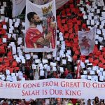 جماهير ليفربول تعبر عن عشقها لمحمد صلاح وتأثيره المميز على النادي
