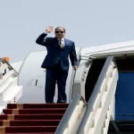 الرئيس السيسي يبدأ جولته الآسيوية بوصوله إلى كوريا الجنوبية