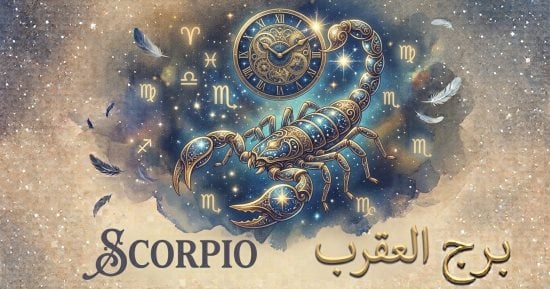 حظ برج العقرب اليوم الاثنين 5 أكتوبر وتوقعات فنية جديدة