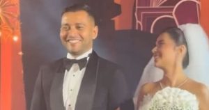 الصور الأولى لحفل زفاف ابن الفنانة صابرين تكشف تفاصيل اللحظة الخاصة