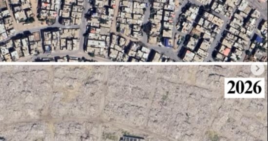 أنجلينا جولي تدعو العالم لمتابعة حجم الدمار في غزة عبر جوجل إيرث