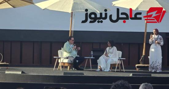 منى زكي في مهرجان الجونة السينمائي تكشف أن الخوف يسبب أمراضاً كثيرة