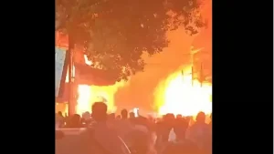 اندلاع حريق بمطعم في منطقة حدائق القبة بالقاهرة وكشف أسباب الحادث