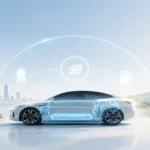 عمرو أديب يعبر عن إعجابه بتكنولوجيا السيارات الكهربائية ذاتية الشحن