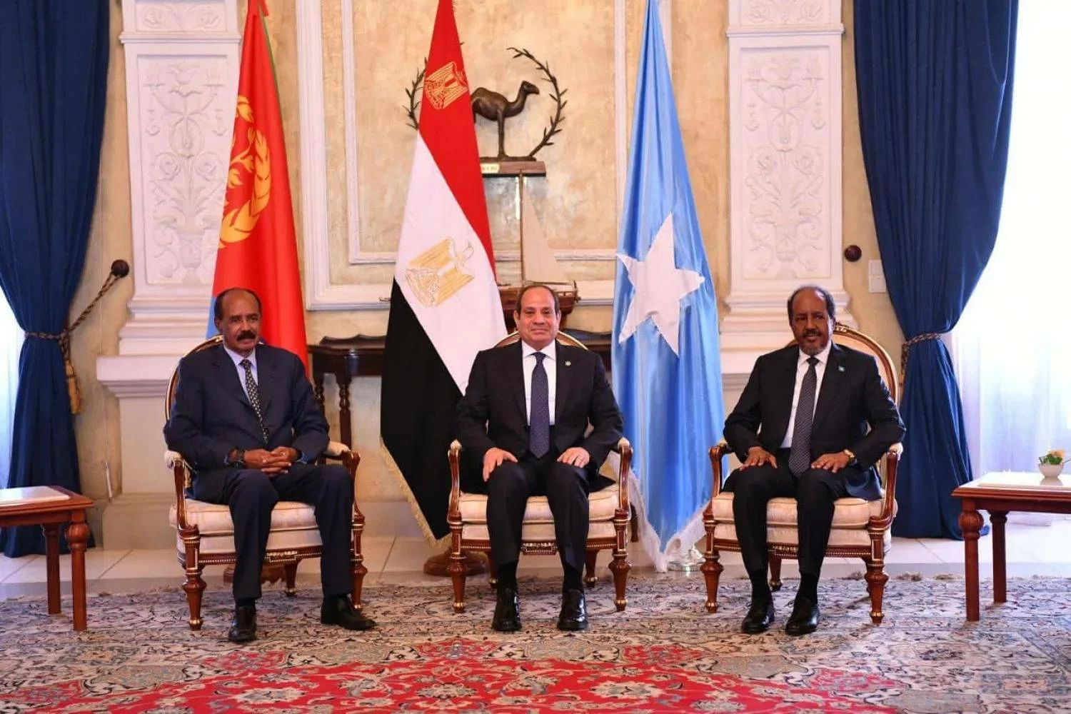 القمة الرباعية في العلمين تجمع مصر والسودان وإريتريا والصومال لتحقيق التعاون الإقليمي