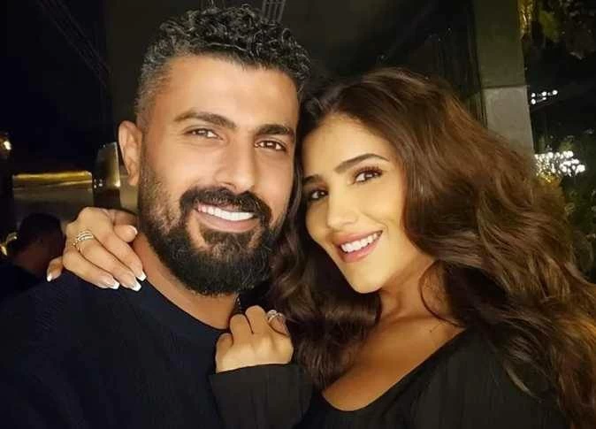 محمد سامي يوجه رسالة خاصة لمي عمر في كواليس العمل الفني الجديد