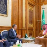 وزير الخارجية ورئيس المخابرات يسلمان رسالة خطية من الرئيس السيسي لولي العهد السعودي