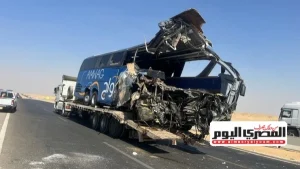 المصري اليوم ترصد انتشال ضحايا حادث أسيوط الغربي والمشاهدة تكشف حركة سائق التريلا
