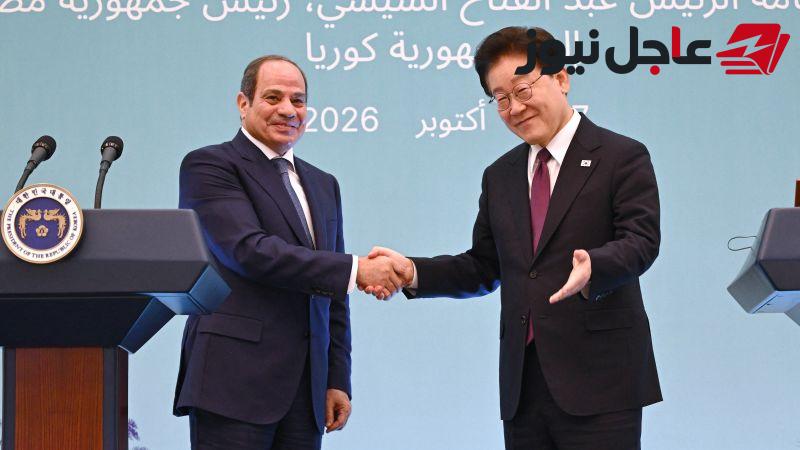 الرئيس السيسي يعلق على تصريحات نظيره الكوري خلال لقائهما المشترك