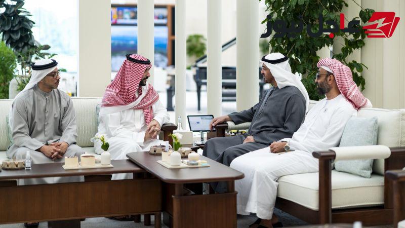 محمد بن زايد وخالد بن سلمان يبحثان مستجدات المنطقة في مباحثات مشتركة