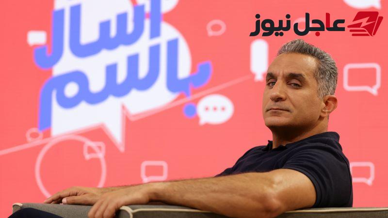 باسم يوسف يحذر من مخاطر السوشيال ميديا خلال حضوره مع السيسي