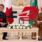 ماكرون يلتقي ولي العهد السعودي محمد بن سلمان في زيارة غير معلنة مسبقًا إلى السعودية