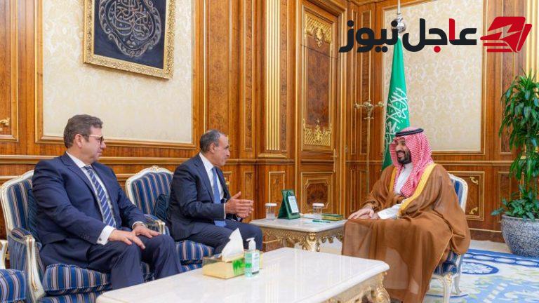 ولي العهد السعودي يستقبل وزير الخارجية ورئيس المخابرات المصريين ويتسلم رسالة خطية من الرئيس السيسي