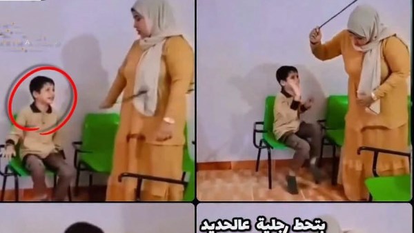 ضبط المعلمة المتهمة بضرب تلميذ وعدم تواجدها في المدرسة