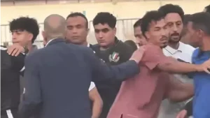 تفاصيل أزمة مباراة النصر والداخلية في دوري المحترفين لكرة القدم