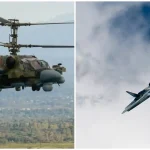 مقاتلات سو-57 تقدم غطاءً جويا لمروحيات Ka-52 في غارة على مركز تحكم الطائرات المسيّرة