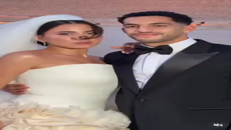 ظهور مصطفى شوبير وزوجته الأول قبل حفل الزواج الرسمي