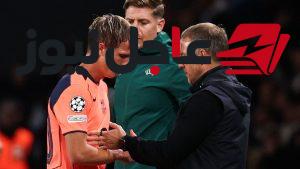 غياب نجم برشلونة عن الكلاسيكو بسبب إصابته في مواجهة باريس سان جيرمان