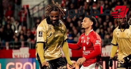 نيس يتغلب على بريست في الدوري الفرنسي بمشاركة محمد عبد المنعم